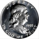 1955 Franklin Half Dollar. Proof-69 * (NGC).