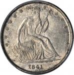 1841-O Liberty Seated Half Dollar. WB-3. Rarity-3. Medium O. MS-62 (PCGS).