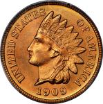1909 Indian Cent. MS-67 RD (PCGS).