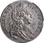 GREAT BRITAIN. Crown, 1695. William III (1694-1702). PCGS MS-62 Secure Holder.