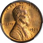 1928-S Lincoln Cent. MS-65 RB (PCGS). CAC.