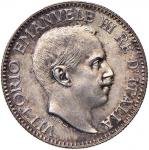 Savoy Coins. Vittorio Emanuele III (1900-1946) Somalia - Mezza rupia 1910 - Nomisma 1422 AG R Colpet