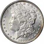 1895-O Morgan Silver Dollar. AU-58 (PCGS).