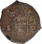 BOLIVIA. Cob 4 Reales, 1655-P. Potosi Mint, Assayer Antonia de Ergueta (E). Philip IV. PCGS EF-40.