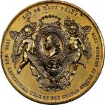 Circa 1876 Danish medal. Let Us Have Peace obverse. Musante GW-933, Baker-427B, var. White Metal, Gi