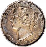 CANADA. New Brunswick. 20 Cents, 1864. Victoria. NGC AU-50.