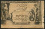Biglietti di Credito Verso le Regie Finanze, 200 lire, 1799, serial number 18897, black print, Bust 