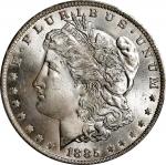 1885-O Morgan Silver Dollar. MS-64+ (PCGS).