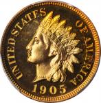 1905 Indian Cent. Proof-66+ RD (PCGS). CAC.