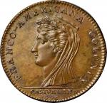 1796 (ca. 1800 or later?) Castorland Medal. Copper. Breen-1059, W-9110. Original dies. Medal turn. M