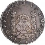 MEXICO. 8 Reales, 1758-Mo MM. Mexico City Mint. Ferdinand VI. NGC EF-40.