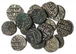 Ghorids of Ghazna, Muizz (1173-1203), billon Jitals (3), various types, Taj al-Din Yildiz (1206-15),