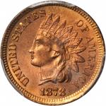 1878 Indian Cent. MS-64 RB (PCGS).