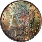 1896 Morgan Silver Dollar. MS-63 (PCGS). OGH.