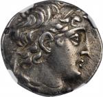 SYRIA. Seleukid Kingdom. Demetrios II Nikator (Second Reign) 129-125 B.C. AR Tetradrachm, Tyre Mint,