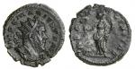 Marius (AD 268), AE Antoninianus, Cologne, 3.03g, radiate and draped bust right, rev. saec felicitas