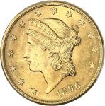 USARépublique fédérale des États-Unis d’Amérique (1776-à nos jours). 20 dollars Liberty 1896, S, San