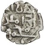 GHAZNAVID AT MULTAN: Mahmud, 1005, 1011-1030, AR damma (0.45g), A-4593, Fishman-FG4, style & calligr