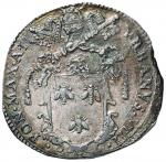 Vatican coins and medals;Urbano VIII (1623-1644) Testone 1625 A. II Giubileo - Munt. 48 AG (g 9.61) 