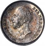NETHERLANDS. 10 Cents, 1848. PCGS PROOF-65.