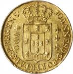 BRAZIL. 4,000 Reis, 1816. Rio de Janiero Mint. PCGS MS-62 Secure Holder.