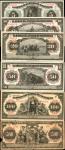 MEXICO. Lot of (6). El Banco del Estado de Chihuahua. 5 to 500 Pesos, Mixed Dates. P-Various. Fine t