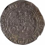 BELGIUM. Brabant. Double Briquet, 1475. Antwerp Mint. Charles The Bold. NGC EF-45.