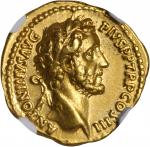 ANTONINUS PIUS, A.D. 138-161. AV Aureus (7.13 gms), Rome Mint, ca. A.D. 143-144.