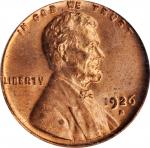 1926-D Lincoln Cent. MS-64 RD (PCGS). CAC. OGH.