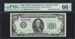 Lot of (2). Fr. 2154-Hm & 2155-H. 1934B-34C $100  Federal Reserve Notes. St. Louis. PMG Gem Uncircul