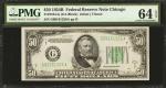 Fr. 2104-G. 1934B $50 Federal Reserve Note. Chicago. Choice Uncirculated 64 EPQ.