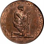 Great Britain--Middlesex. 1795 Advocates for the Rights of Man Farthing Token. D&H-1118, W-8964. Cop