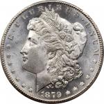 1879-CC Morgan Silver Dollar. Clear CC. MS-64+ (PCGS). CAC.