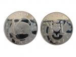 1987年澳門兔年生肖紀念銀幣，面值100澳門元，NGC PF69 ULTRA CAMEO