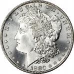 1880-S Morgan Silver Dollar. MS-68 (PCGS).