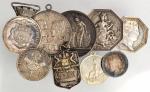 MIXED LOTS. European Medals & Badges, ND (ca. 19th Centrury). VERY FINE to UNCIRCULATED.