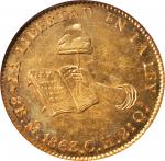 MEXICO. 8 Escudos, 1863/53-Mo CH. Mexico City Mint. NGC MS-63.