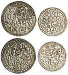 Cooch Behar, Nara Narayan (1487-1555), Tanka, 10.37, 9.37g, Sk.1477, as previous lot but first with 