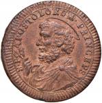 Vatican coins and medals. Pio VI (1774-1799) Sanpietrino 1796 - Nomisma 134