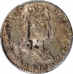 MEXICO. Real, 1816-Mo JJ. Mexico City Mint. Ferdinand VII. PCGS Genuine--Chopmark, AU Details.