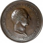 Undated (ca. 1777) Voltaire Medal. Musante GW-1, Baker-78B. Bronze. Extremely Fine.