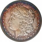 1900 Morgan Silver Dollar. Proof-64 Cameo (NGC). CAC.