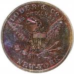 New York--New York. Undated (1850s) Loder & Co. Miller-NY 465. Copper. Plain Edge. MS-65 RB (ICG).