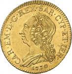 Italie PIeMONT SARDAIGNE Charles-Emmanuel III, 1730-1773.
