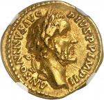 EMPIRE ROMAIN - ROMANAntonin le Pieux (138-161). Aureus 156-157, Rome. NGC XF 5/5 4/5 (6640669-011).