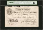 GREAT BRITAIN. Bank of England. 20 Pounds, 1934-43. P-337Ba. WWII German Counterfeits. PMG Choice Fi