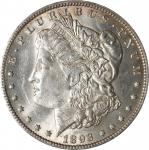 1893-O Morgan Silver Dollar. AU-58 (PCGS). OGH--First Generation.