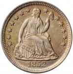 1852-O Liberty Seated Half Dime. V-1, the only known dies. MS-62 (PCGS).