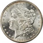 1884-CC Morgan Silver Dollar. MS-62 (PCGS).