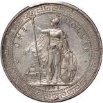 1903/2-B英国贸易银元，骑版，PCGS AU55，#80709154